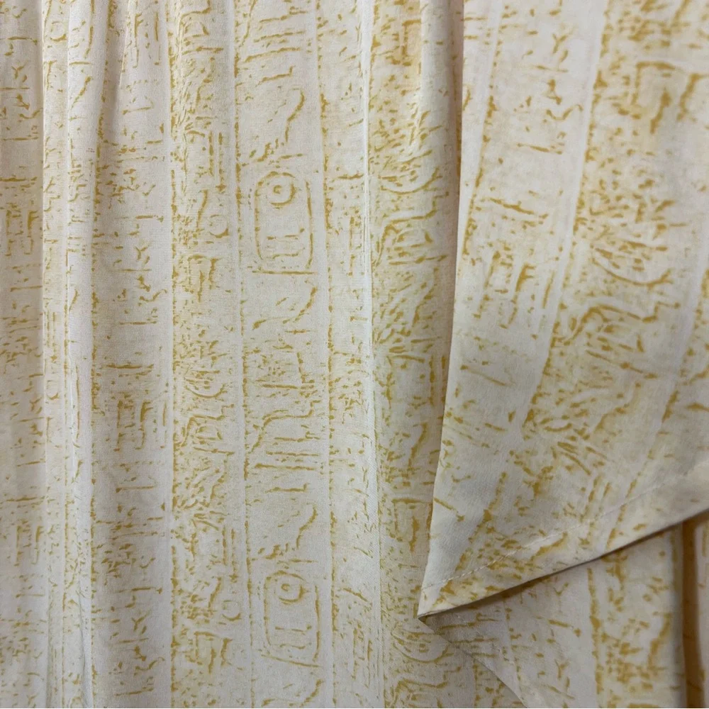 Vintage Escada Silk Wrap Skirt Printed Size M